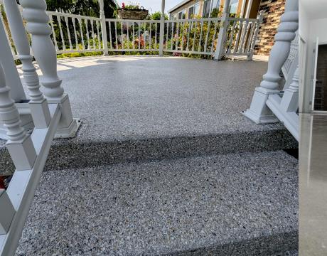 Epoxy balcon exterieur