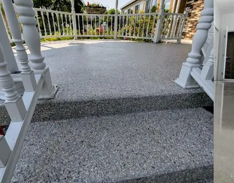 Epoxy balcon exterieur