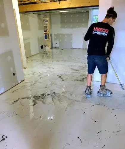 Plancher epoxy Beauce
