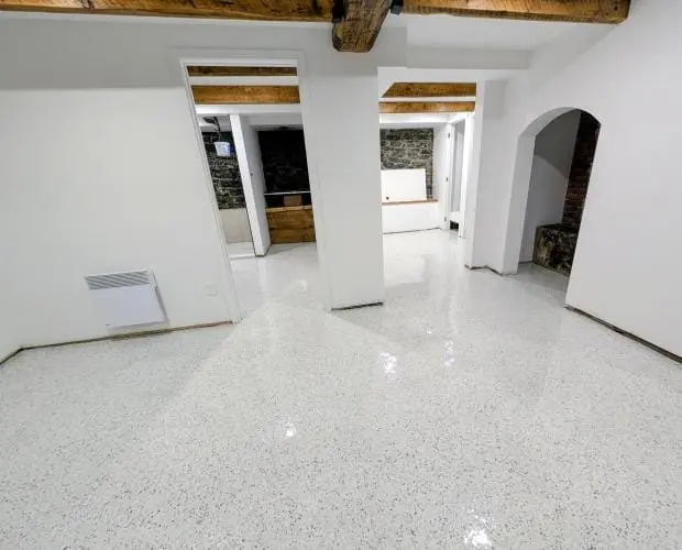Plancher epoxy Beauce