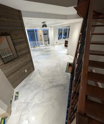 Plancher epoxy Lévis
