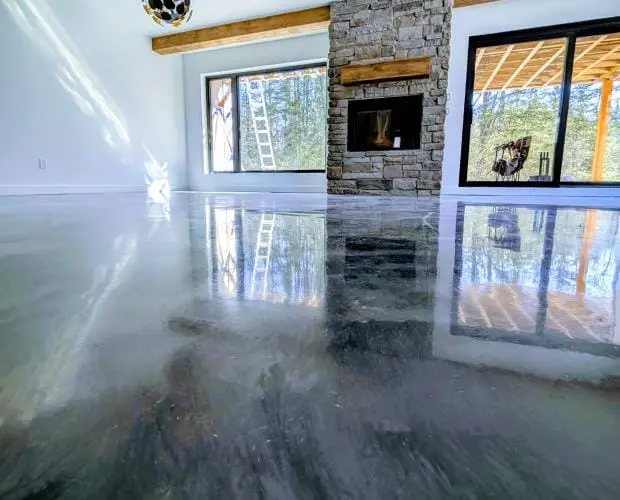 Plancher epoxy Lévis
