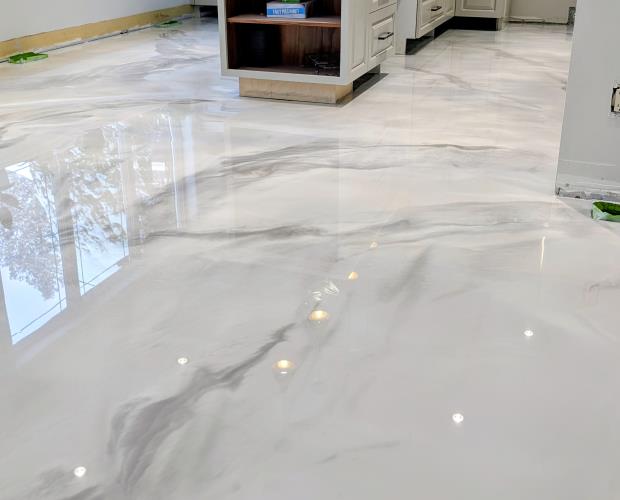 Plancher epoxy Québec